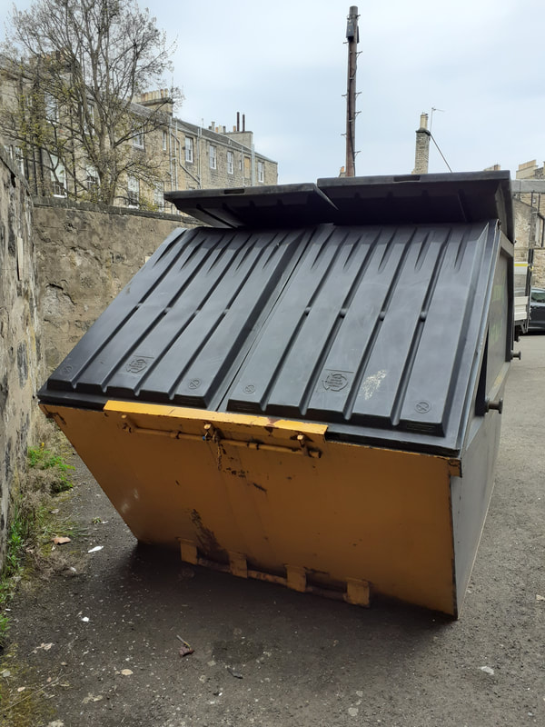 Do you need enclosed and lockable skips in Glasgow, click here for prices and book an enclosed skips online