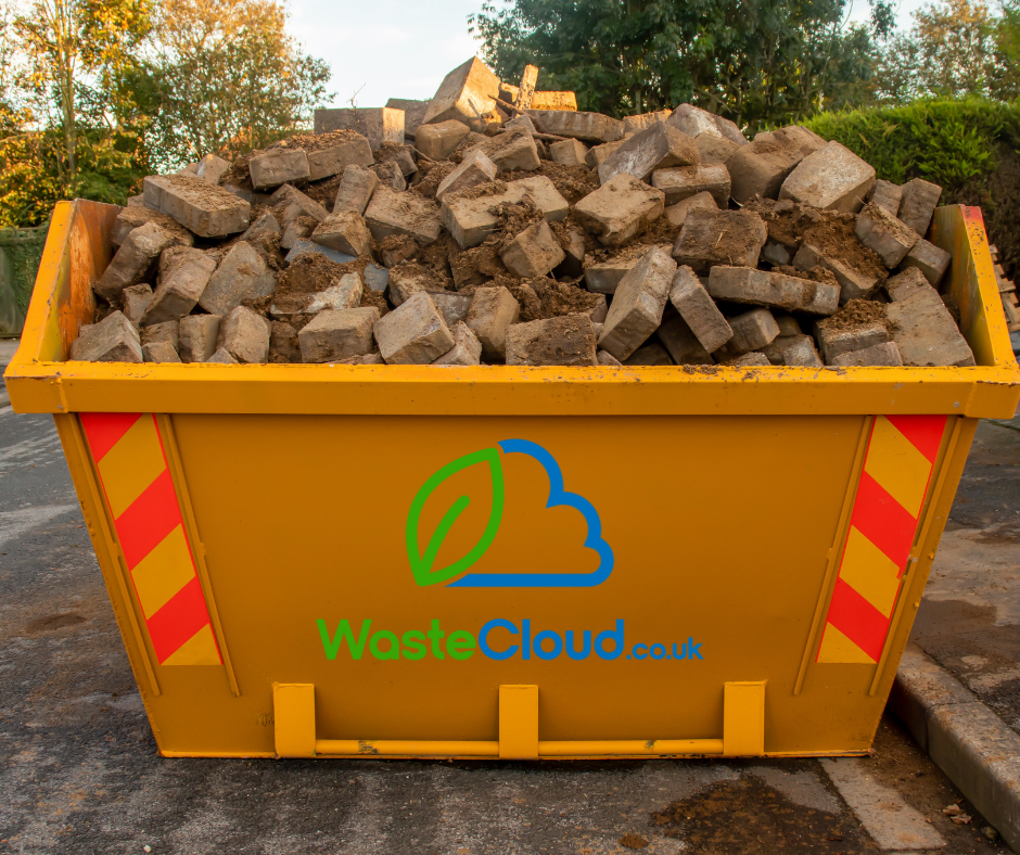 8 yard builders waste skip hire in Glasgow, click here and book 8-yard builders skips online